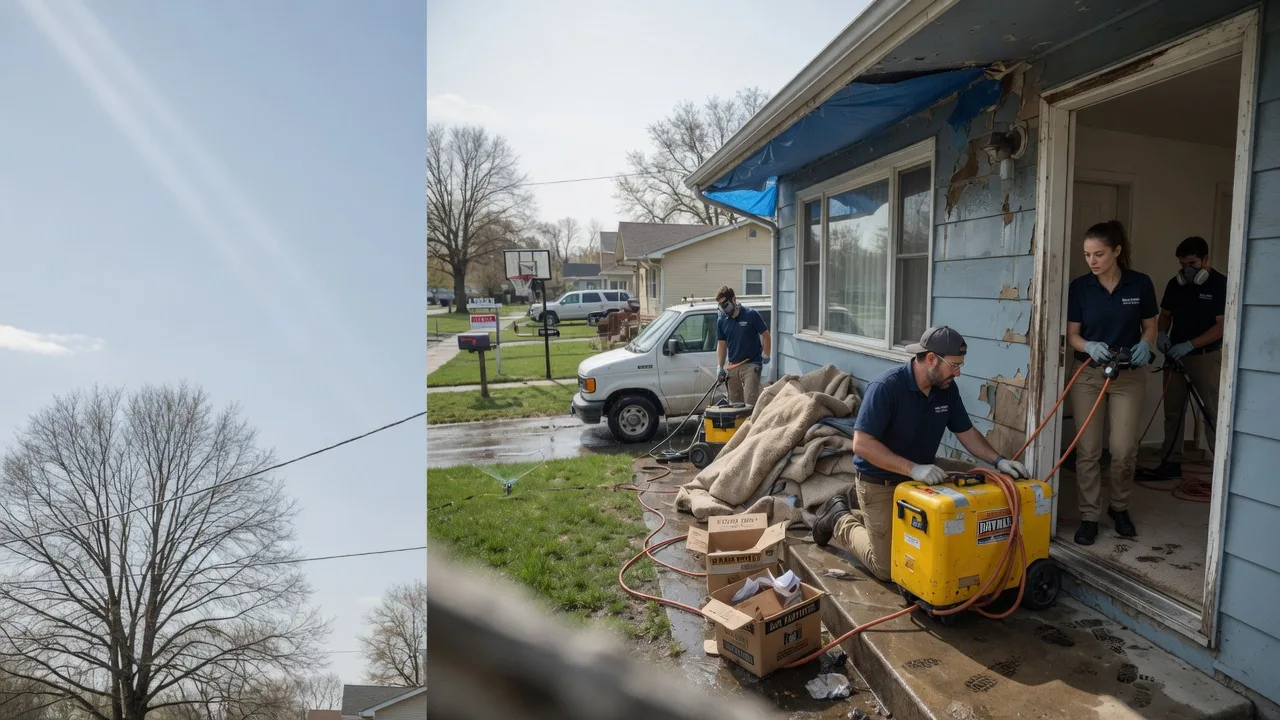 Basement Flood Cleanup in Frostburg, MD near me